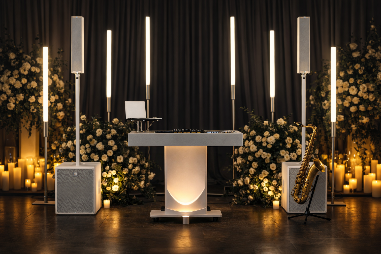 Knox Signature wedding setup